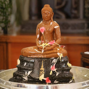 Theravada New Year Sonkran Bathing Buddha Ritual