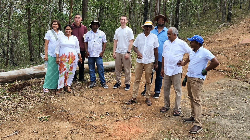 Volunteers at Working Bee Dhammagiri Buddhist Monastery