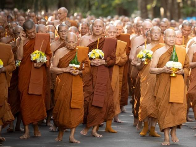 Senior monks Acariya Puja to Luang Por Chah