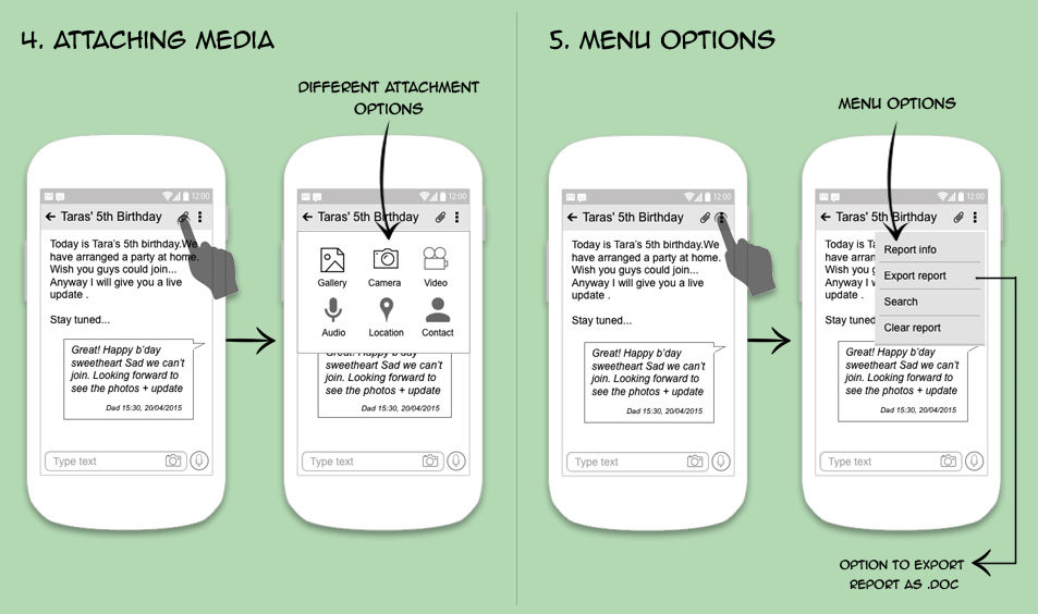 Adding media and Menu