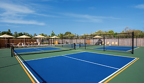 construct pickleball courts for resorts and hotels