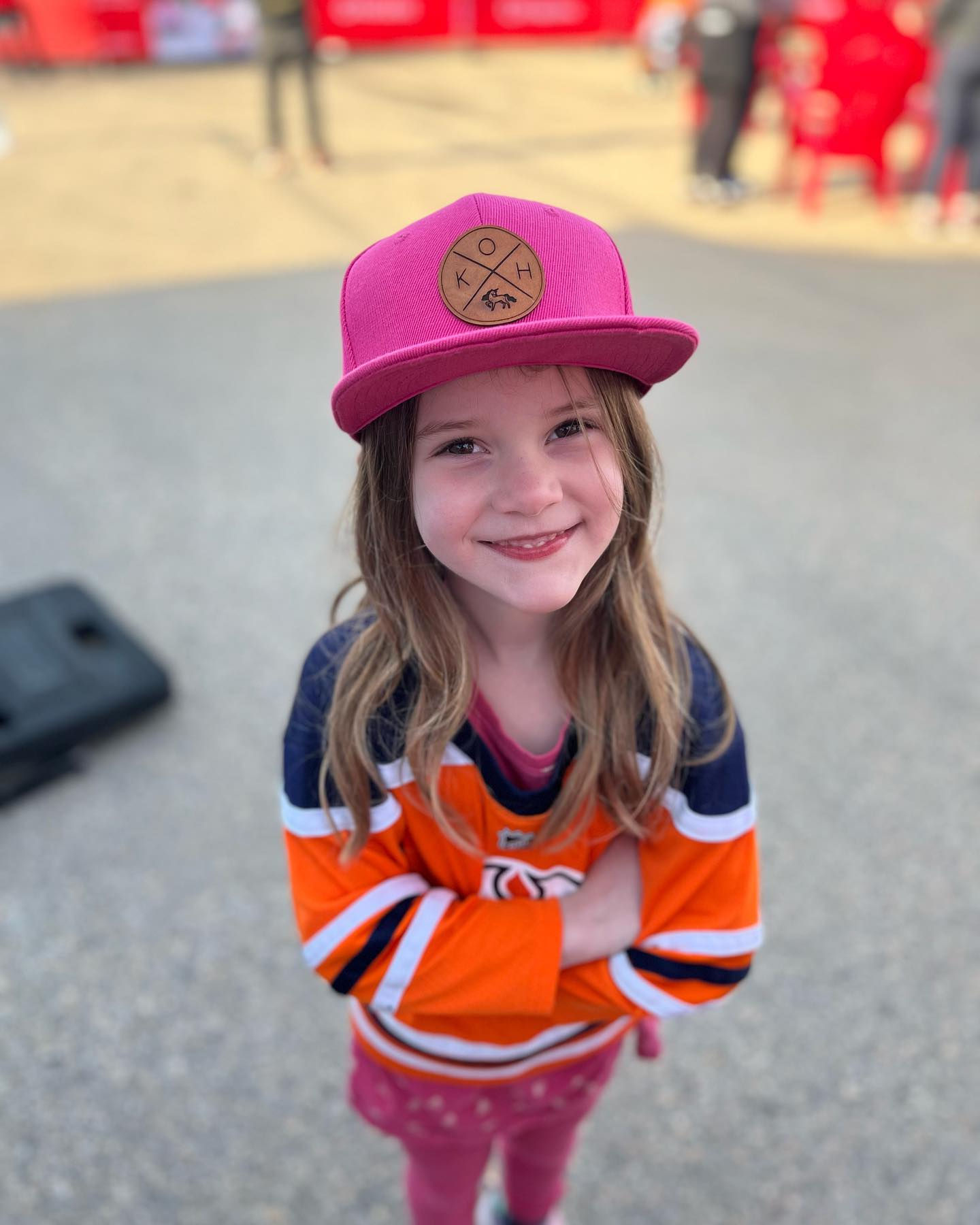 Team Youth Solid Color Flat Brim