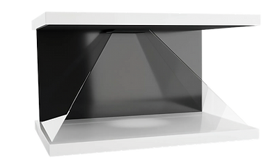 Prism Hologram_White ©LC Holocase _LC Hologram