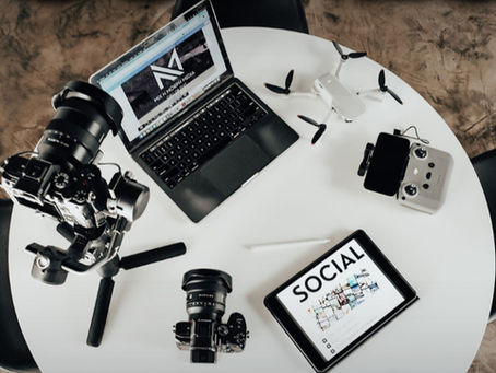 Professional cameras and drone