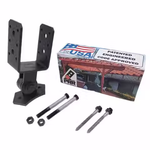patio roof riser kit
