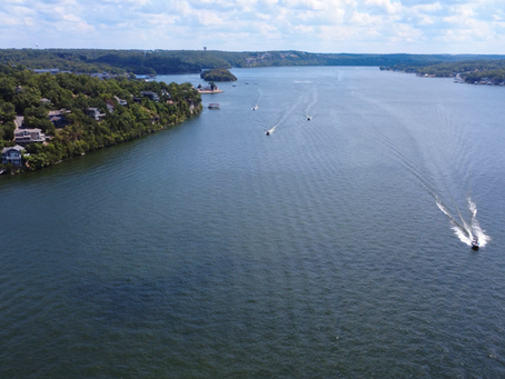 Lake of the Ozarks Drone Shot