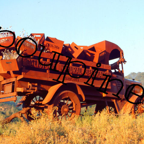 metal scupture of truck, crates and glass bottles calistoga US_poupinespix.jpg