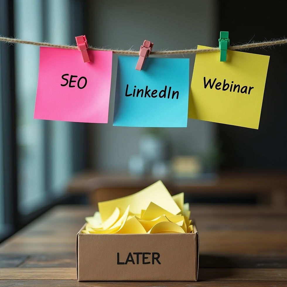Priorisez vos canaux d'acquisition - Industrialiser son marketing B2B