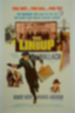 The Line-Up classic 1958 film noir movie poster