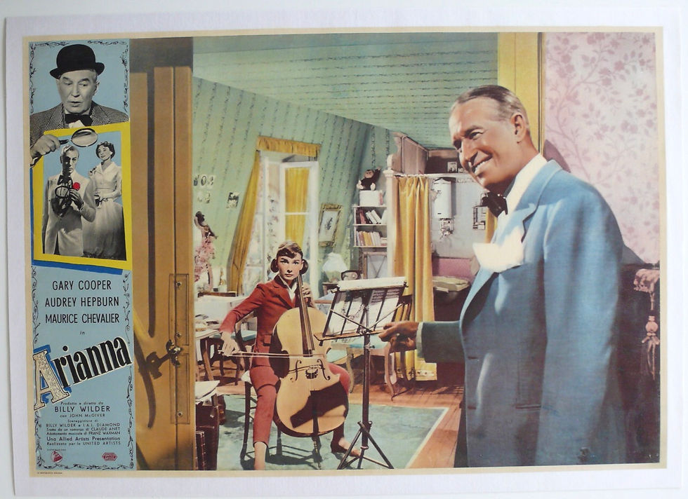 Audrey Hepburn Love in the Afternoon 1957