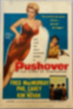 Pushover 1954 Kim Novak film noir poster