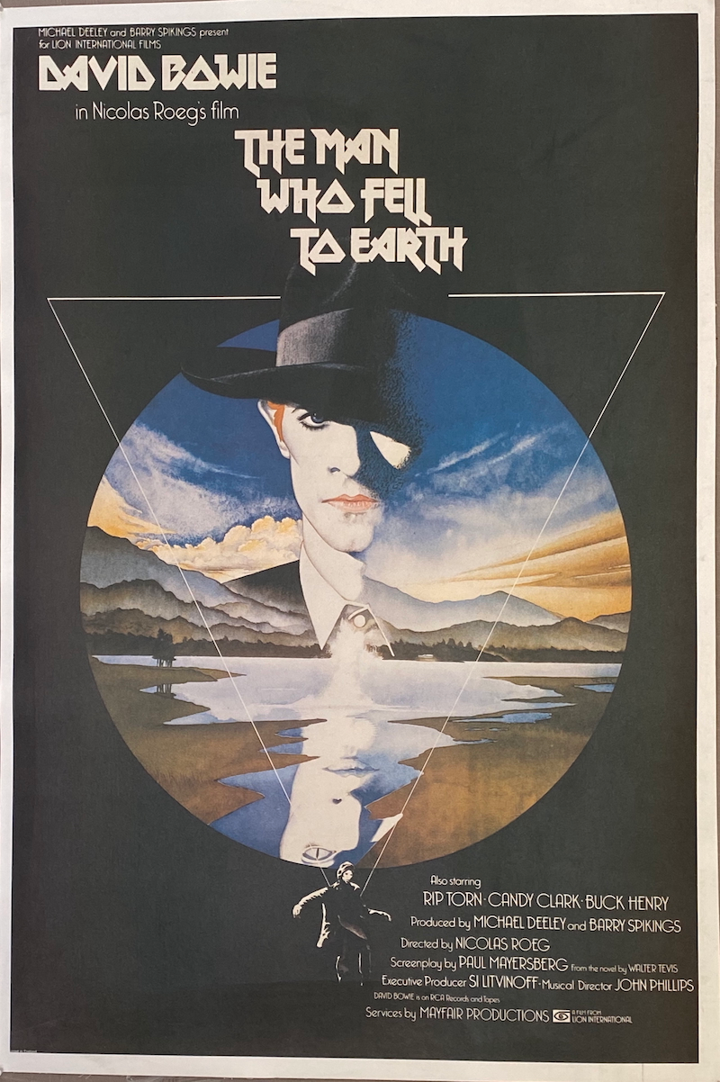 The Man Who Fell To Earth 1976 English One-Sheet