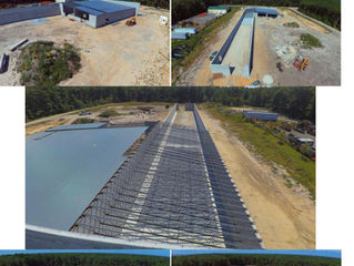 Range 129 is getting very close to being ready to have range ventilation equipment installed.