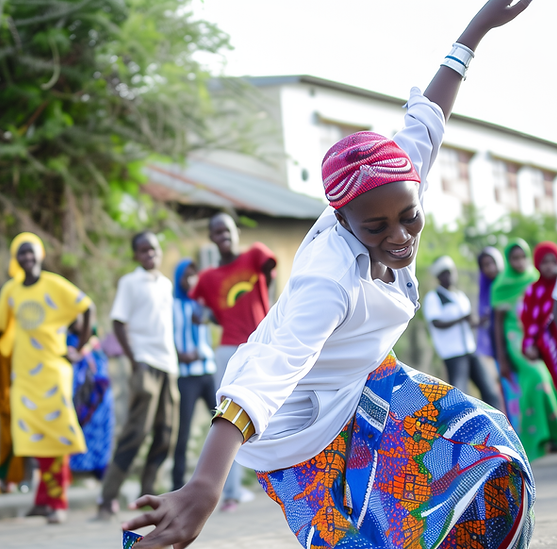 Somali dancer