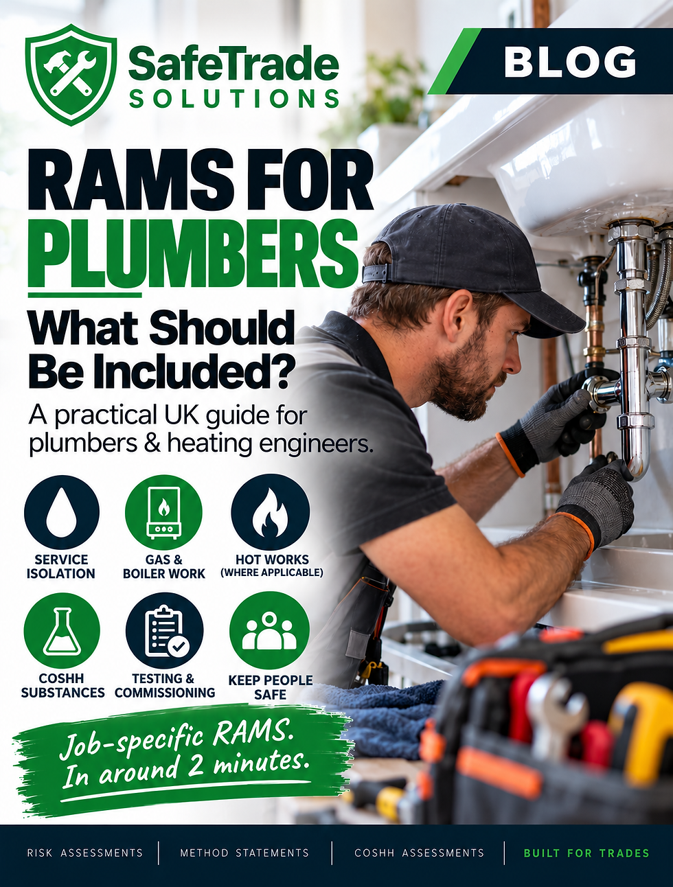 RAMS for Plumbers: What Should Be Included?