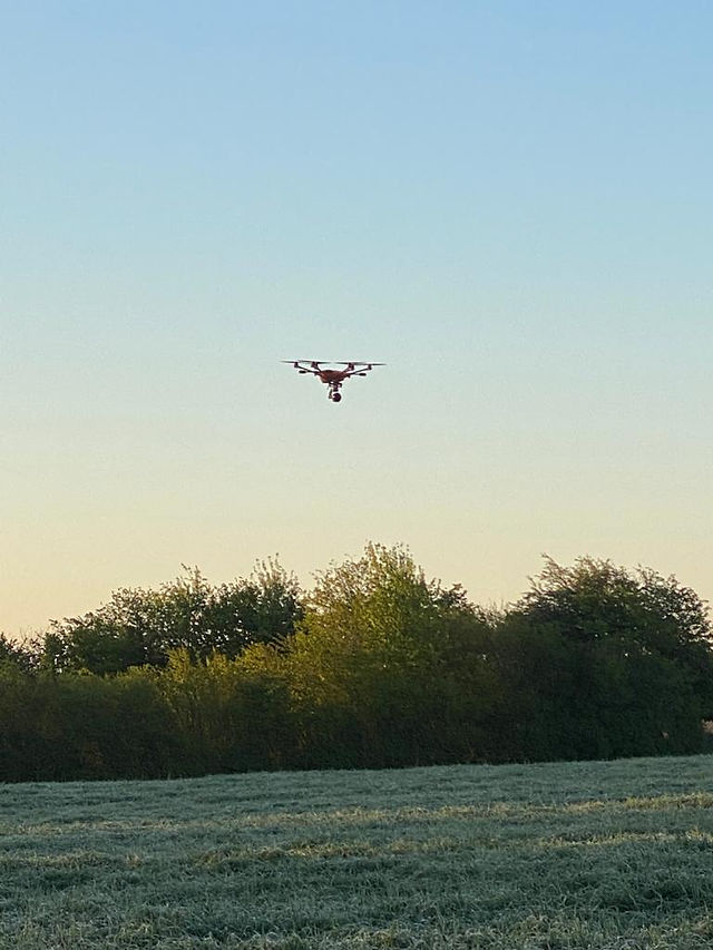 Drohne im Flug