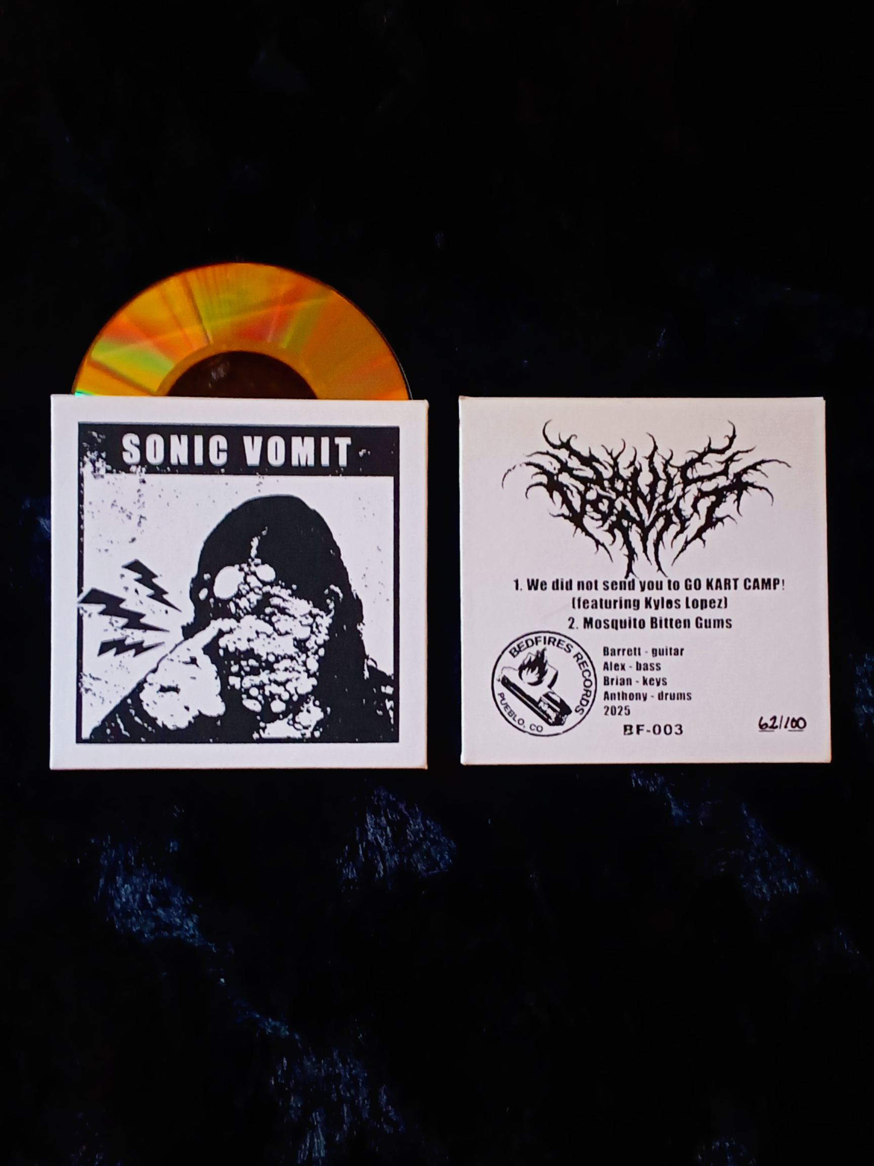 Sonic Vomit - Handmade Mini Compact Disc