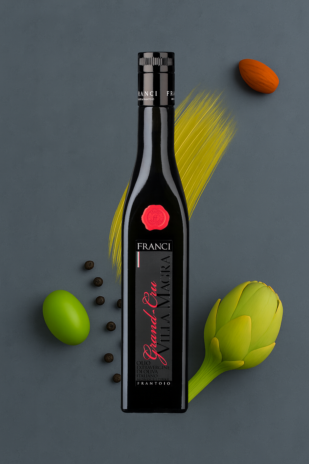 FRANTOIO FRANCI - EXTRA VIRGIN OLIVE OIL - VILLA MAGRA GRAND CRU