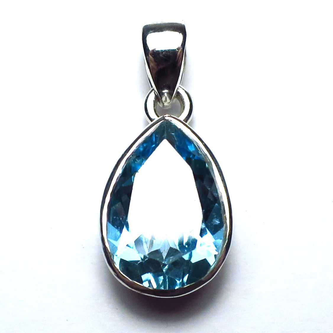 Blue Topaz Pendant