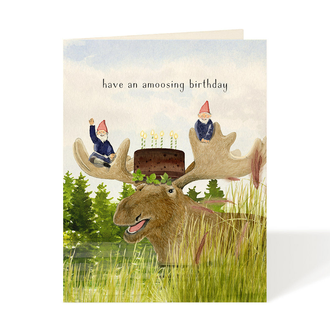 CARD -Amoosing Birthday