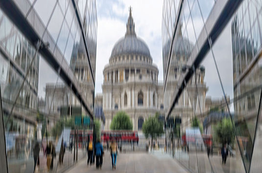 St Pauls from 1 New Exchange