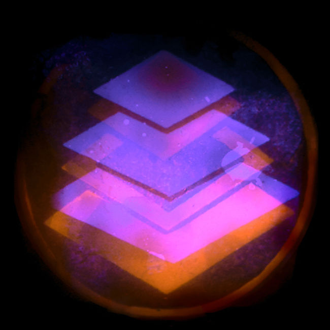 A dynamic visual still from the collaboration between Julian Hand and The Oscillation, showcasing the fusion of psychedelic and experimental sounds with immersive visual projections. The image captures the vibrant interplay of light and sound during a live performance, where Julian Hand's projections are seamlessly integrated with Demian Castellanos' evolving, genre-defying music. The scene emphasises Hand’s use of film frames and analogue techniques, blending analog film with digital projections in real-time to create mesmerising live light shows. The projections evolve throughout the performance, illuminating the stage and transforming the atmosphere as Hand’s cinematic approach brings the band's music to life. This collaboration, spanning nearly two decades, pushes the boundaries of live performances by blending visual storytelling, experimental film, and music to craft transcendent experiences for the audience.