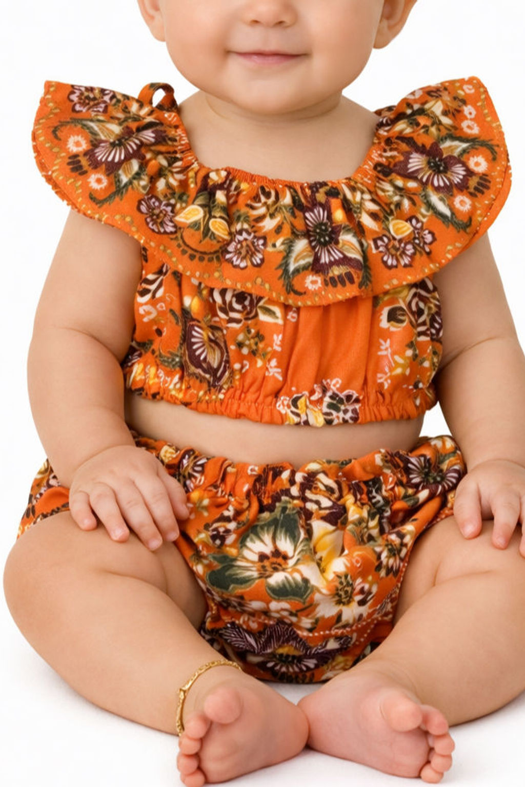 plantation blouse and bloomers set