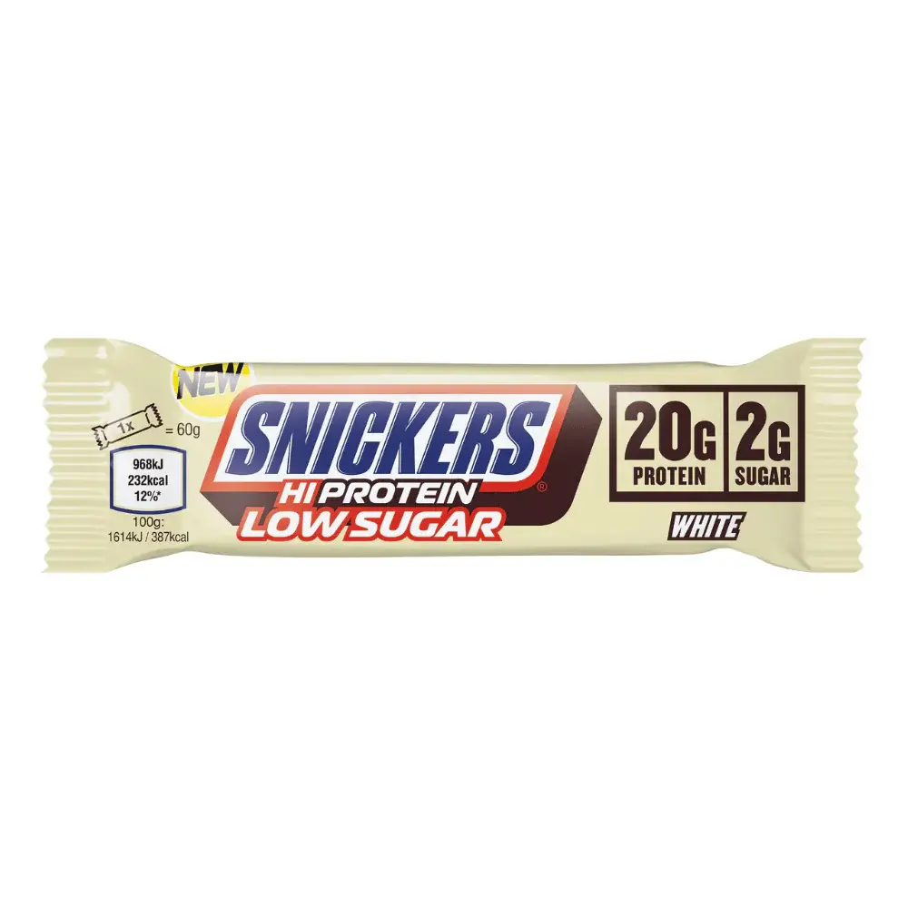 Snickers Hi-Protein Low Sugar White Chocolate Peanut