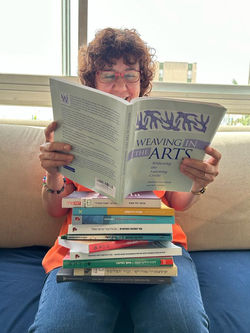 The books Michelle Korenfeld is currently reading photo by Hadas Korenfeld 9
