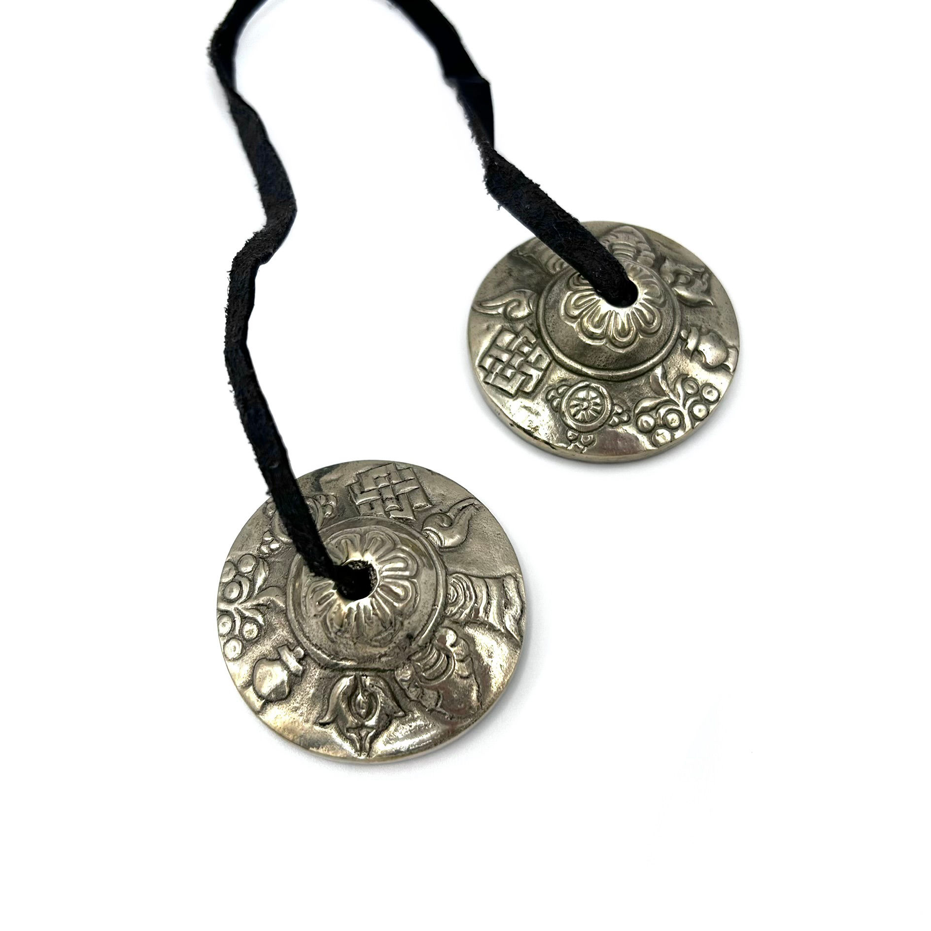Tingsha crótalo bronce auspiciosos 4.8cm