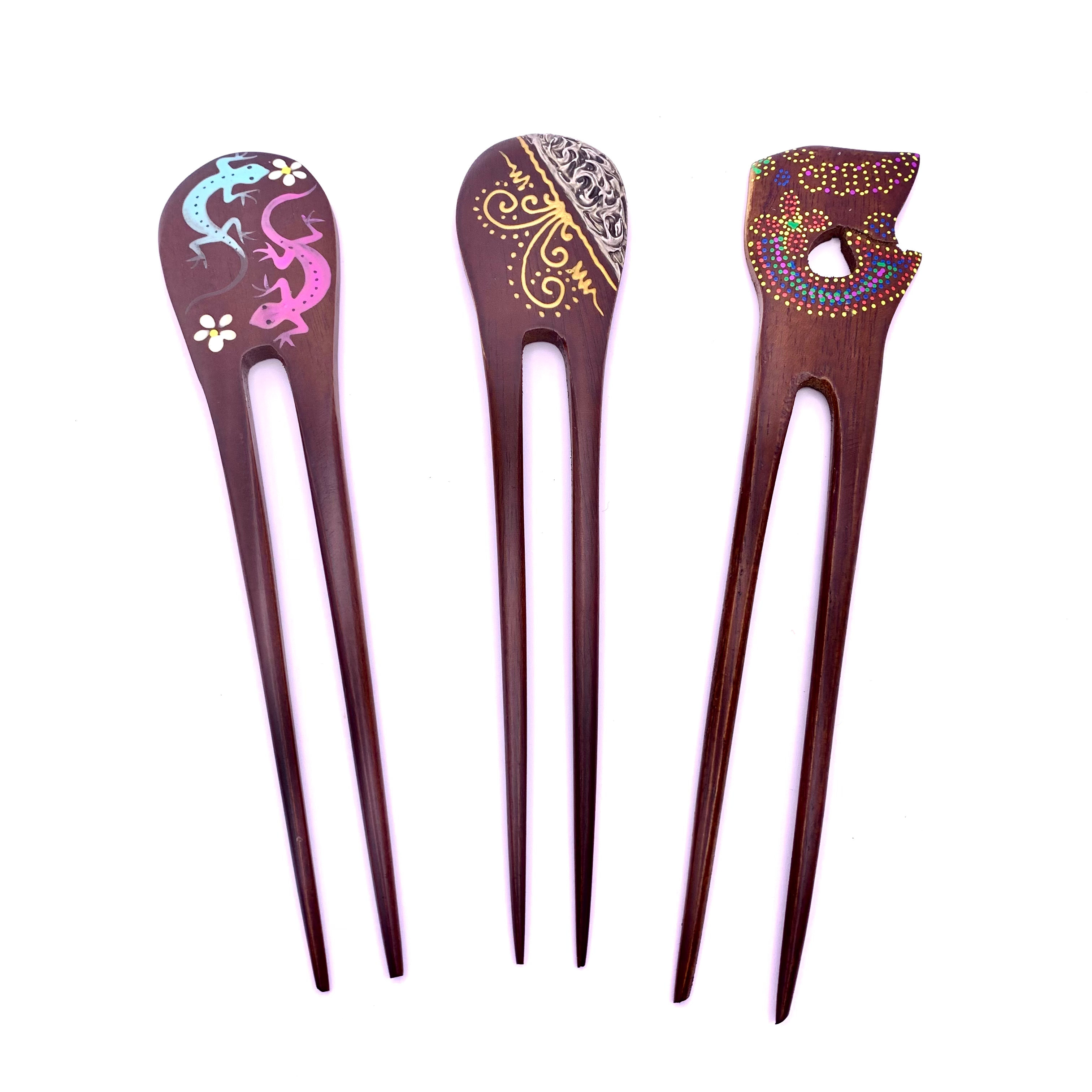 Palillos pelo madera 017