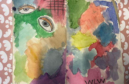 Studio Morgenblond Online Art Journal Cursus The Whole pART - The art of playing. Creatieve yoga waar je innerlijk kind gelukkig van wordt.