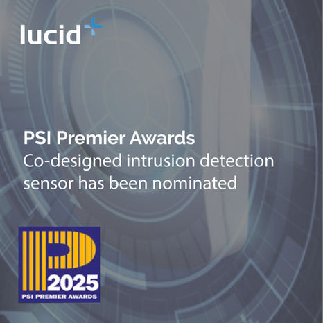 PSI Premier Awards - Co-designed intrusion detection sensor has been nominated