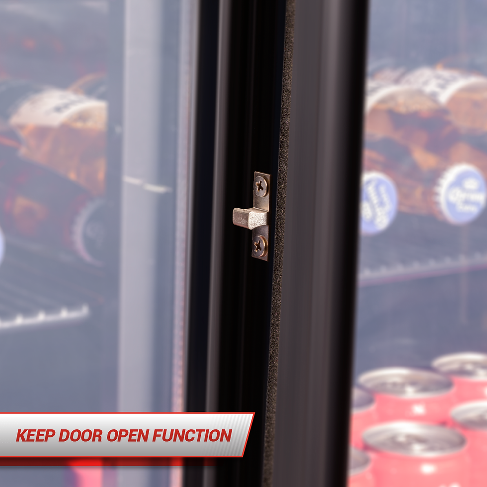 Thumbnail: SNOMASTER  -  300L Under Counter Sliding Door Beverage Cooler
