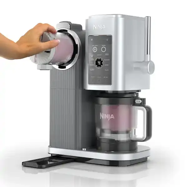 Thumbnail: NINJA Creami Scoop and Swirl 13-IN-1 Ice Cream Maker - Platinum Silver