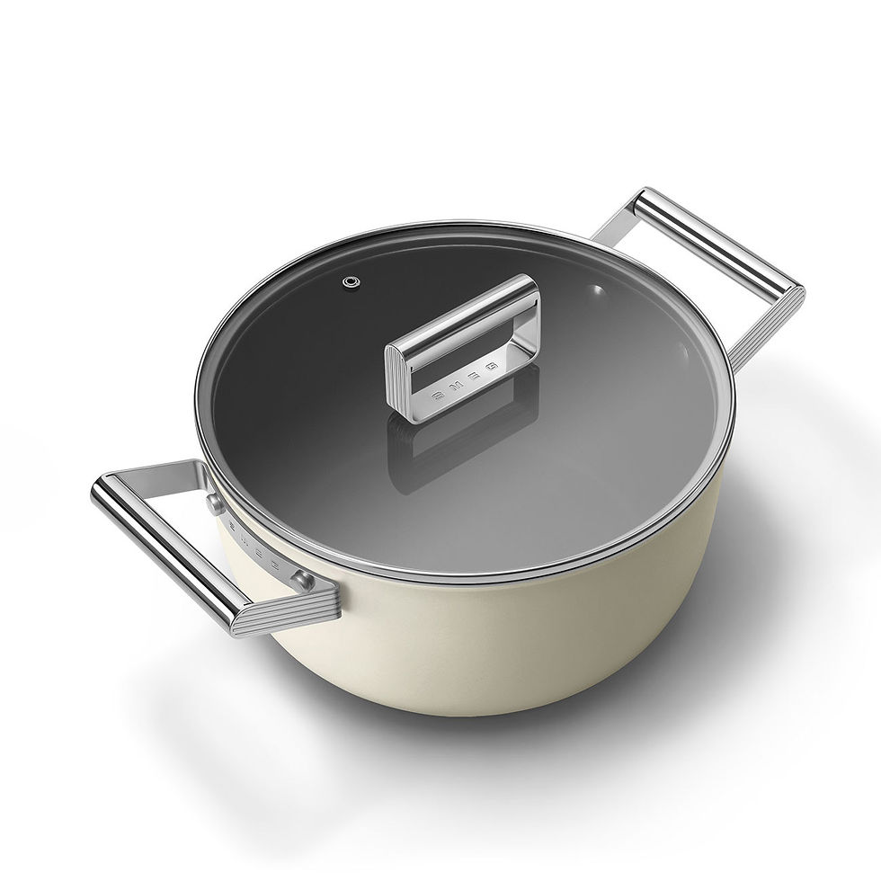 Thumbnail: SMEG - Cookware - 24cm Casserole Pan with lid