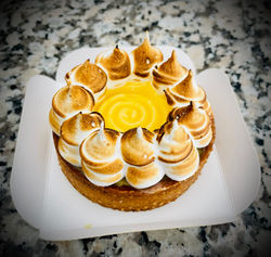 Tartelette citron meringuée