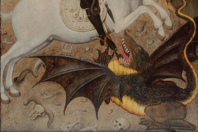 San Jorge y el Dragón, Bernat Martorell