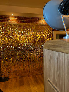 Photobooth and shimmer wall at reymerston hall