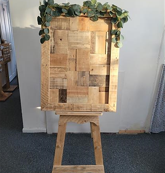 Rustic Wooden Easel