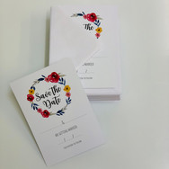 DIY Save The Date Card With Envelope