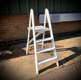 White Wooden Ladder