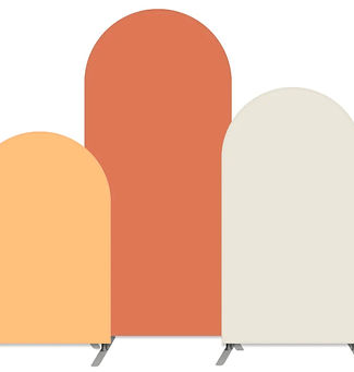 Orange Arch Backdrop