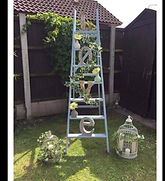 Light Grey Rustic Ladder