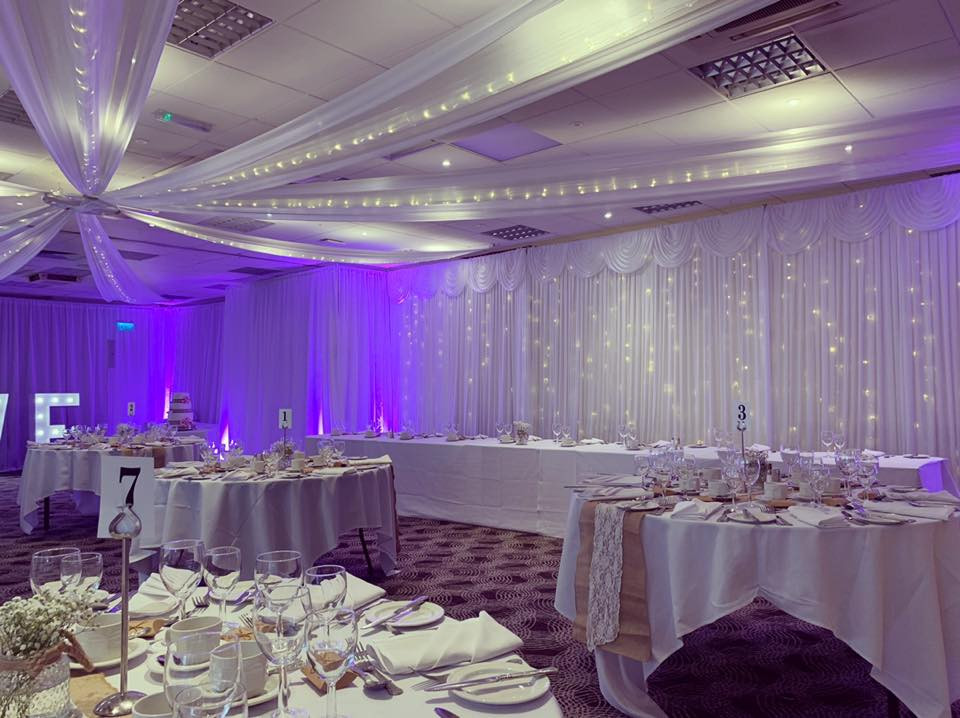 Venue Draping Wedding Drapes Norfolk Epic Event Hire
