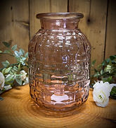 Pink Glass Vase