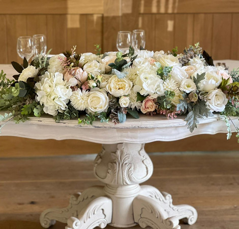 Aurora Floral ceremony top table spray - Epic Event Hire 6