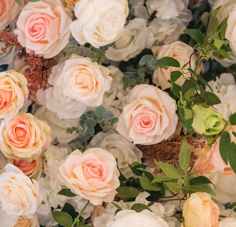 Belle Floral Arch Backdrop - Epic Event Hire