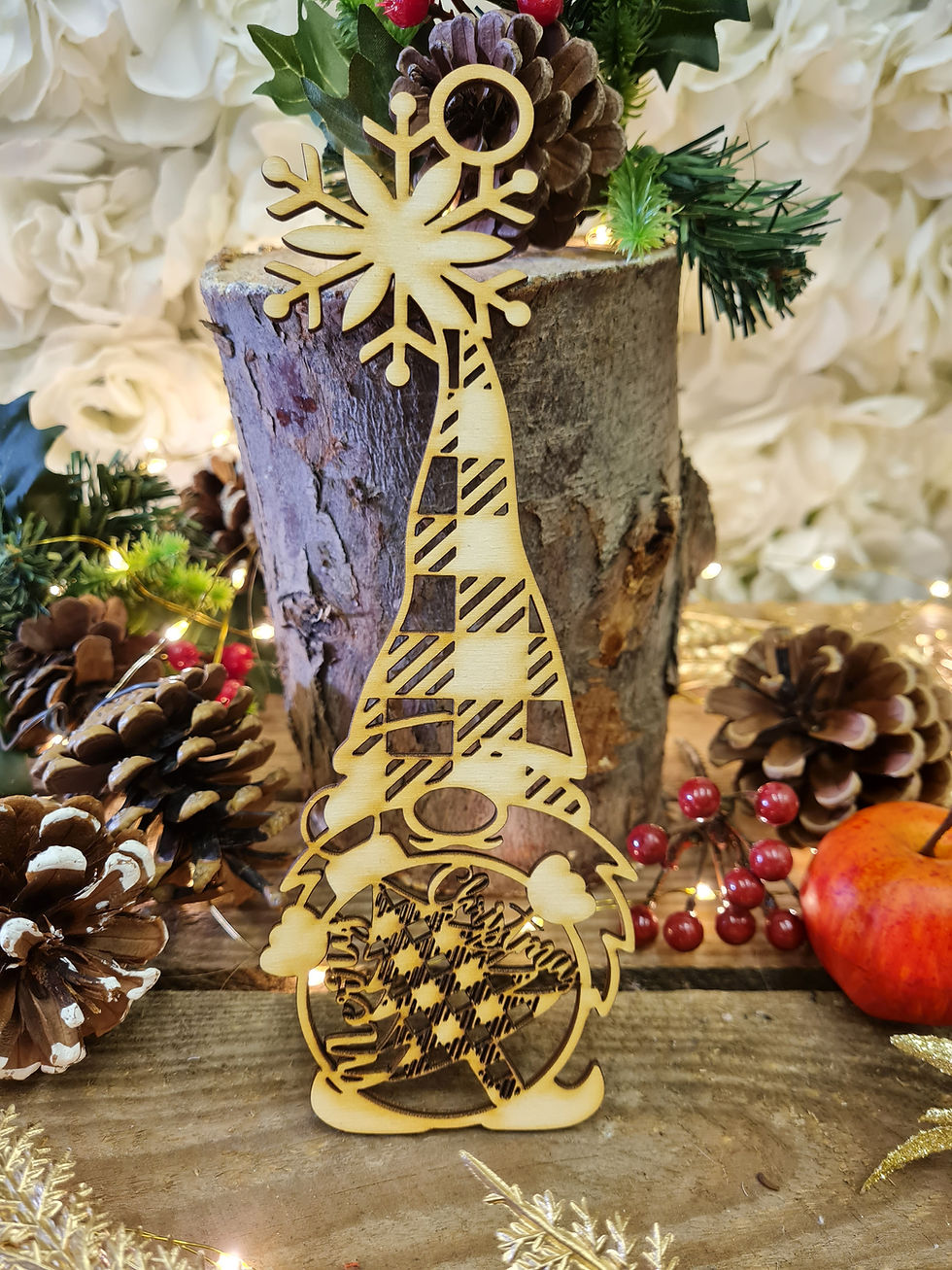 Thumbnail: Large festive message 'Gonk' decoration