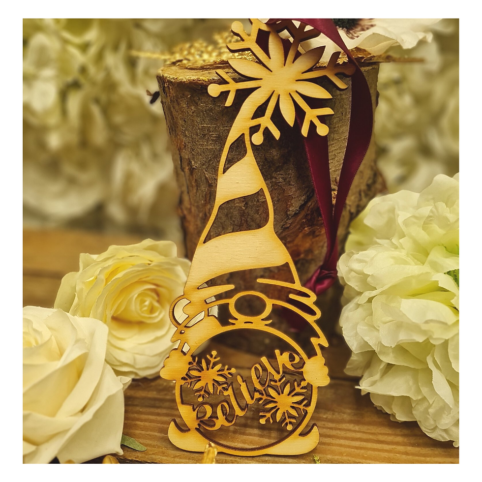 Thumbnail: Large festive message 'Gonk' decoration